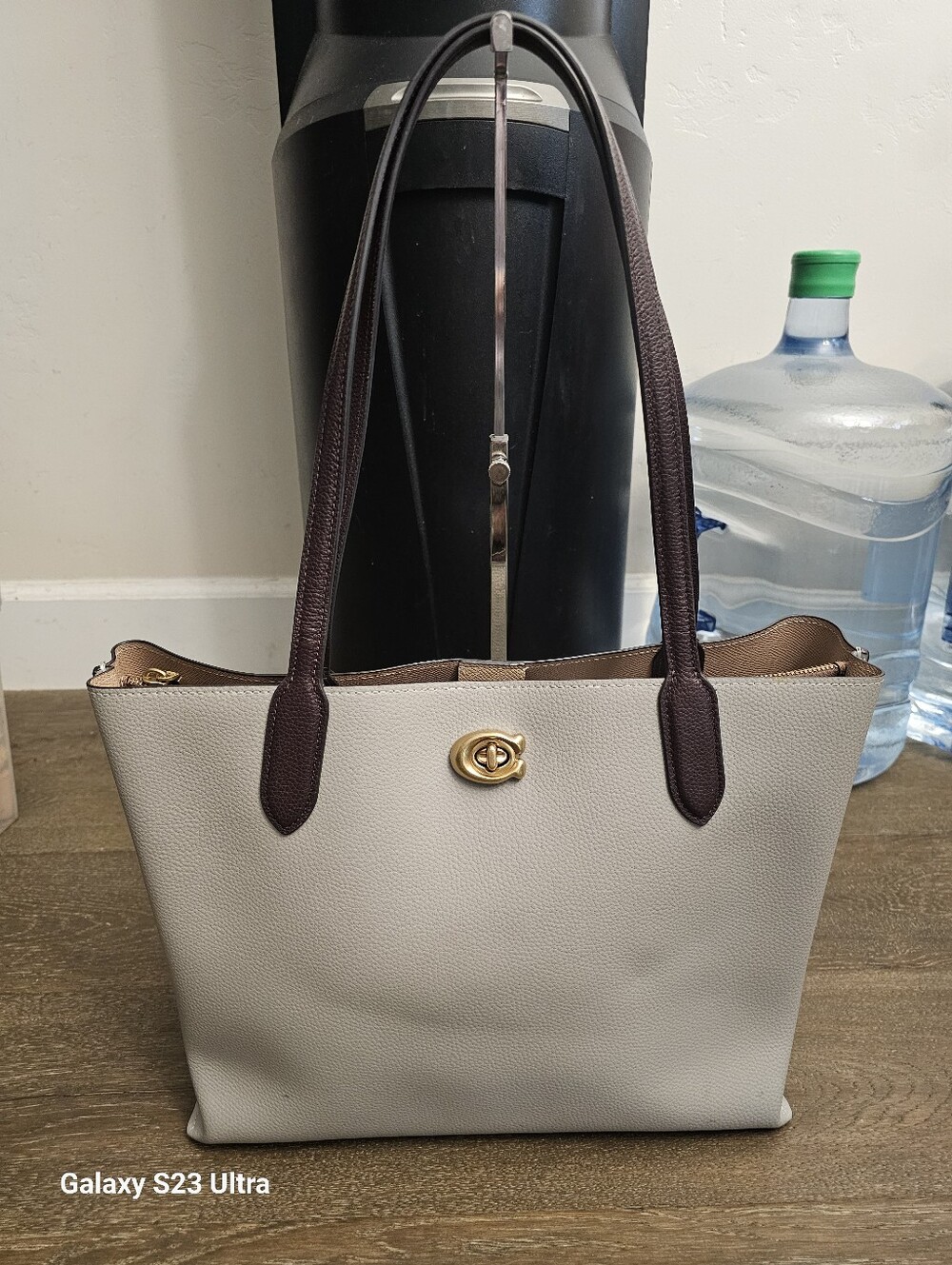 Coach Gray Willow Tote